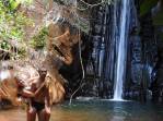 Na Cachoeira do Capelão, na Chapada das Mesas, região de Carolina - MA